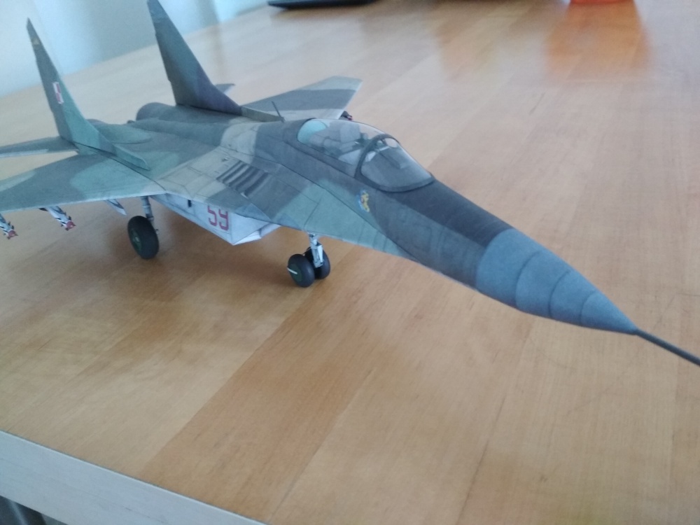 MiG-29A (Fulcrum-A) (Plná velikost v novém okně) MiG-29A (Fulcrum-A)