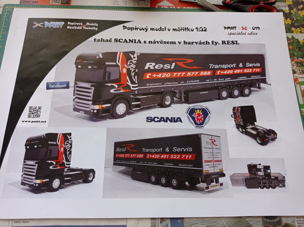 Skříňový návěs RESL transport (Plná velikost v novém okně) Skříňový návěs RESL transport