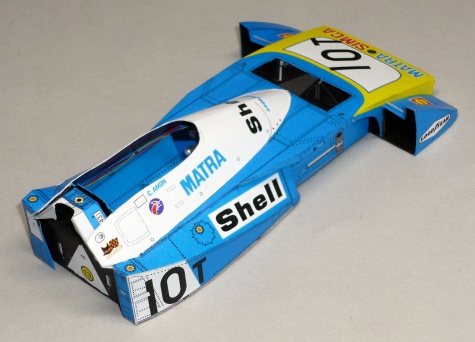 Matra MS120B - Chris Amon - GP N�mecka 1971