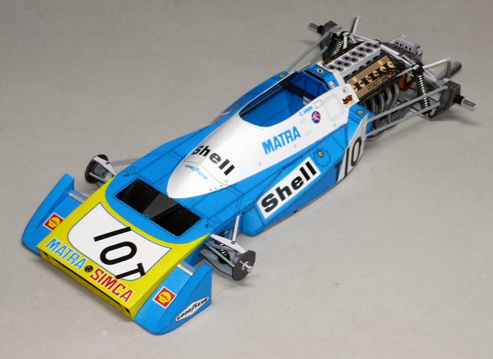 Matra MS120B - Chris Amon - GP N�mecka 1971
