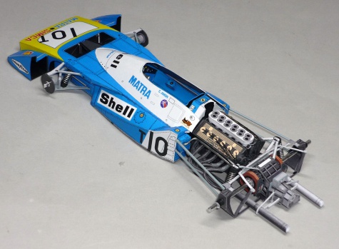 Matra MS120B - Chris Amon - GP Německa 1971 Matra MS120B - Chris Amon - GP Německa 1971