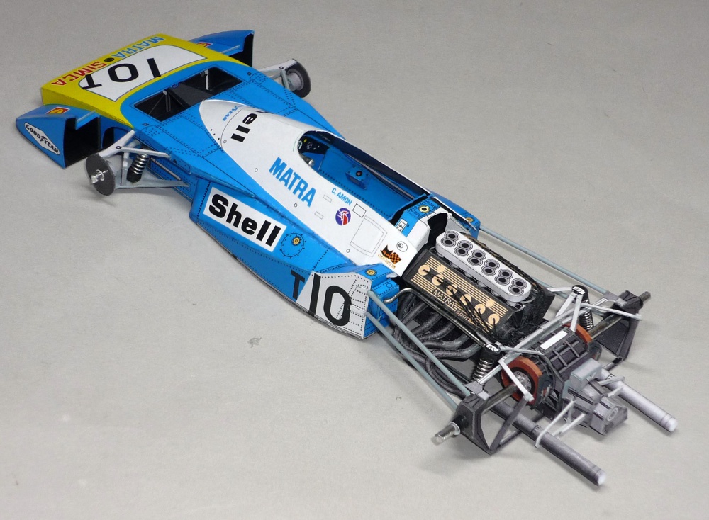 Matra MS120B - Chris Amon - GP Německa 1971 (Plná velikost v novém okně) Matra MS120B - Chris Amon - GP Německa 1971