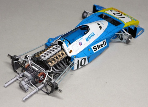 Matra MS120B - Chris Amon - GP Německa 1971 Matra MS120B - Chris Amon - GP Německa 1971