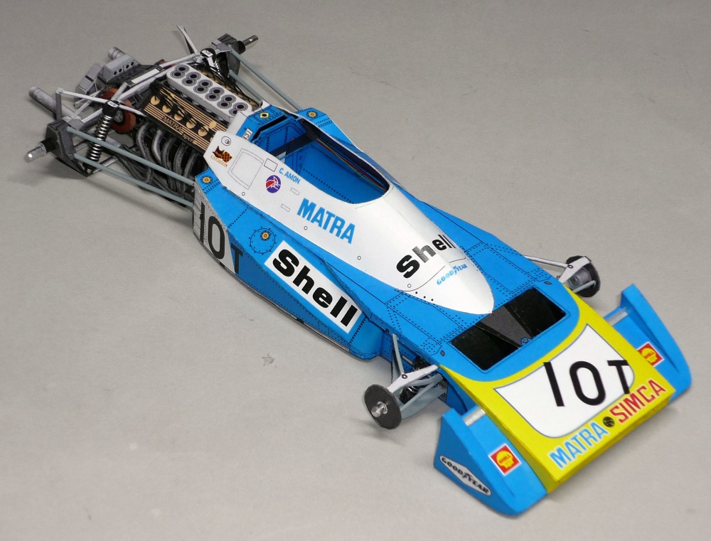 Matra MS120B - Chris Amon - GP Německa 1971 (Plná velikost v novém okně) Matra MS120B - Chris Amon - GP Německa 1971