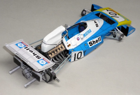 Matra MS120B - Chris Amon - GP Německa 1971 Matra MS120B - Chris Amon - GP Německa 1971