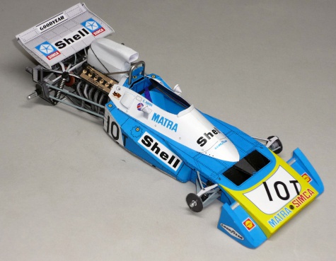 Matra MS120B - Chris Amon - GP Německa 1971 Matra MS120B - Chris Amon - GP Německa 1971