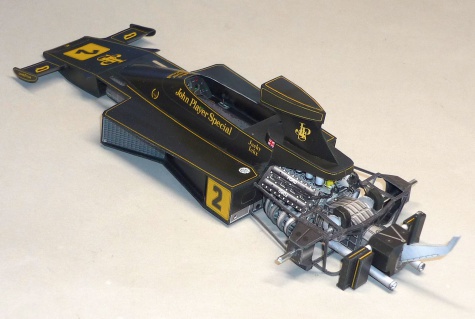 Lotus 76/2 - Jacky Ickx - GP Itálie 1974 Lotus 76/2 - Jacky Ickx - GP Itálie 1974