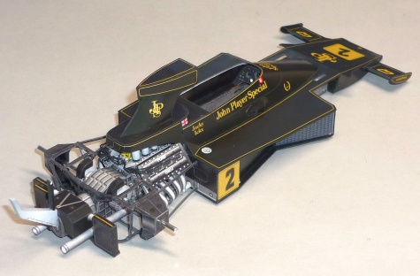 Lotus 76/2 - Jacky Ickx - GP Itálie 1974 Lotus 76/2 - Jacky Ickx - GP Itálie 1974
