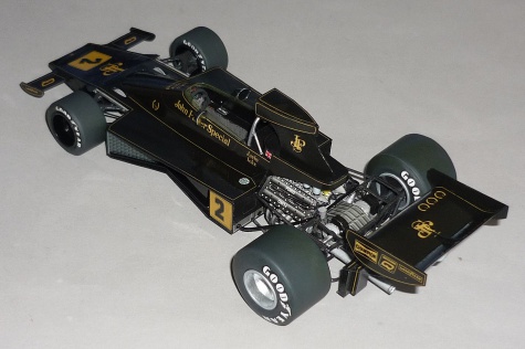 Lotus 76/2 - Jacky Ickx - GP Itálie 1974 Lotus 76/2 - Jacky Ickx - GP Itálie 1974