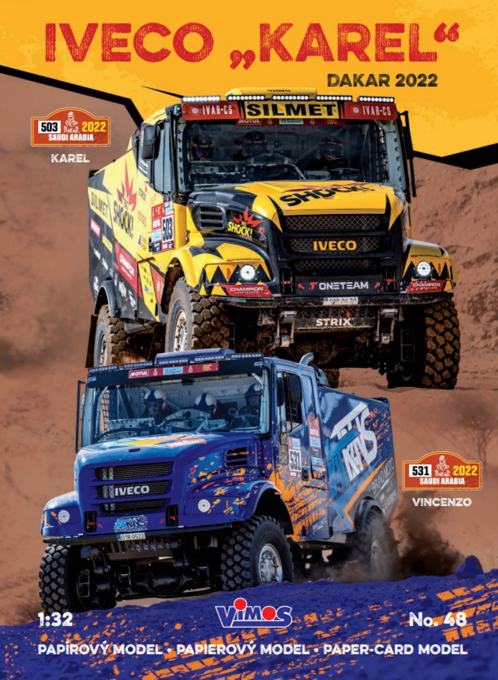 Iveco "Karel" - Dakar 2022 (Plná velikost v novém okně) Iveco "Karel" - Dakar 2022
