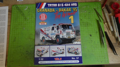 Tatra 815 4X4 HAS Granada-Dakar ´95 Tatra 815 4X4 HAS Granada-Dakar ´95