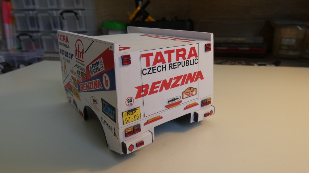 Tatra 815 4X4 HAS Granada-Dakar ´95 (Plná velikost v novém okně) Tatra 815 4X4 HAS Granada-Dakar ´95