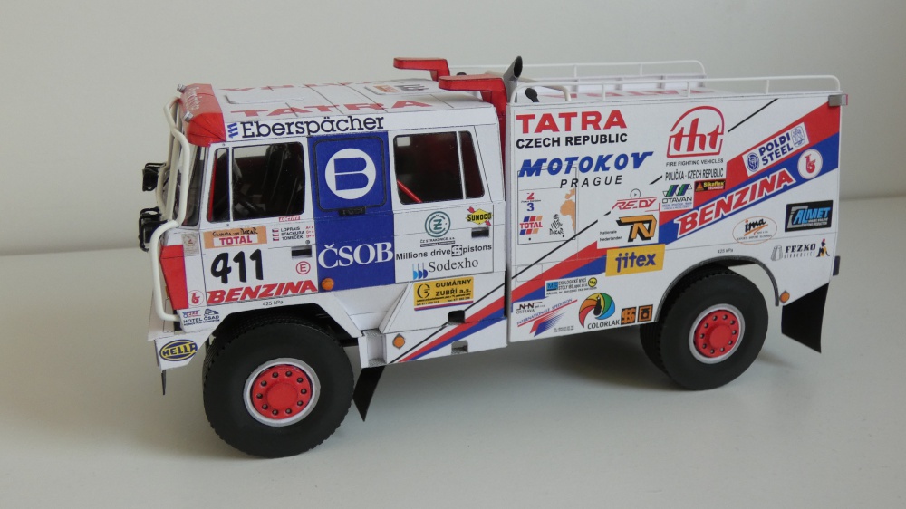 Tatra 815 4X4 HAS Granada-Dakar ´95 (Plná velikost v novém okně) Tatra 815 4X4 HAS Granada-Dakar ´95