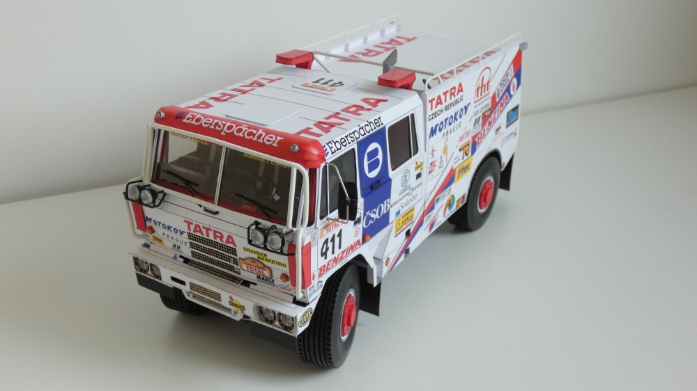 Tatra 815 4X4 HAS Granada-Dakar ´95 (Plná velikost v novém okně) Tatra 815 4X4 HAS Granada-Dakar ´95