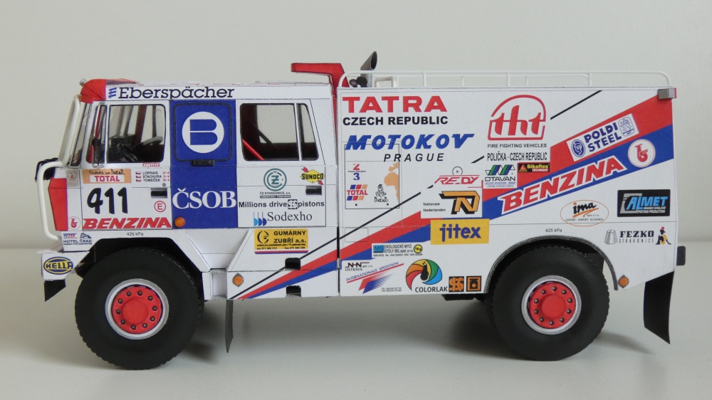 Tatra 815 4X4 HAS Granada-Dakar ´95 (Plná velikost v novém okně) Tatra 815 4X4 HAS Granada-Dakar ´95