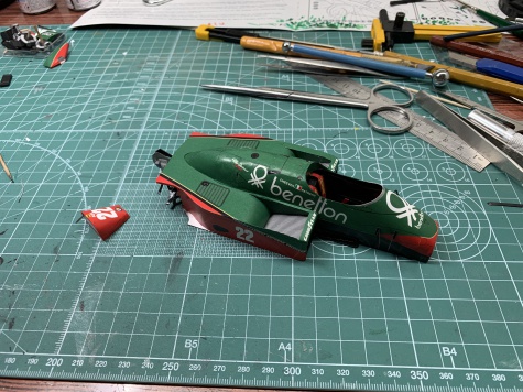 Alfa Romeo 183t - Team Press 1/24 Alfa Romeo 183t - Team Press 1/24