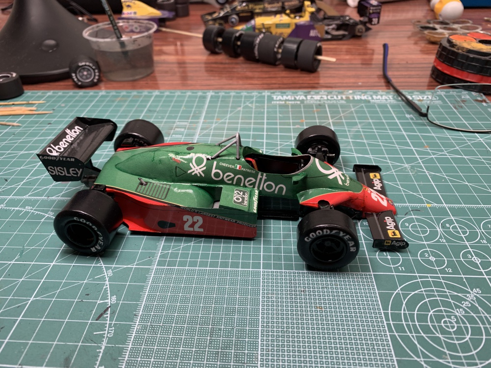 Alfa Romeo 183t - Team Press 1/24 (Plná velikost v novém okně) Alfa Romeo 183t - Team Press 1/24