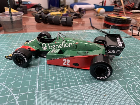Alfa Romeo 183t - Team Press 1/24 Alfa Romeo 183t - Team Press 1/24