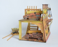 Detail streliska na galeone zo 17. storo�ia
