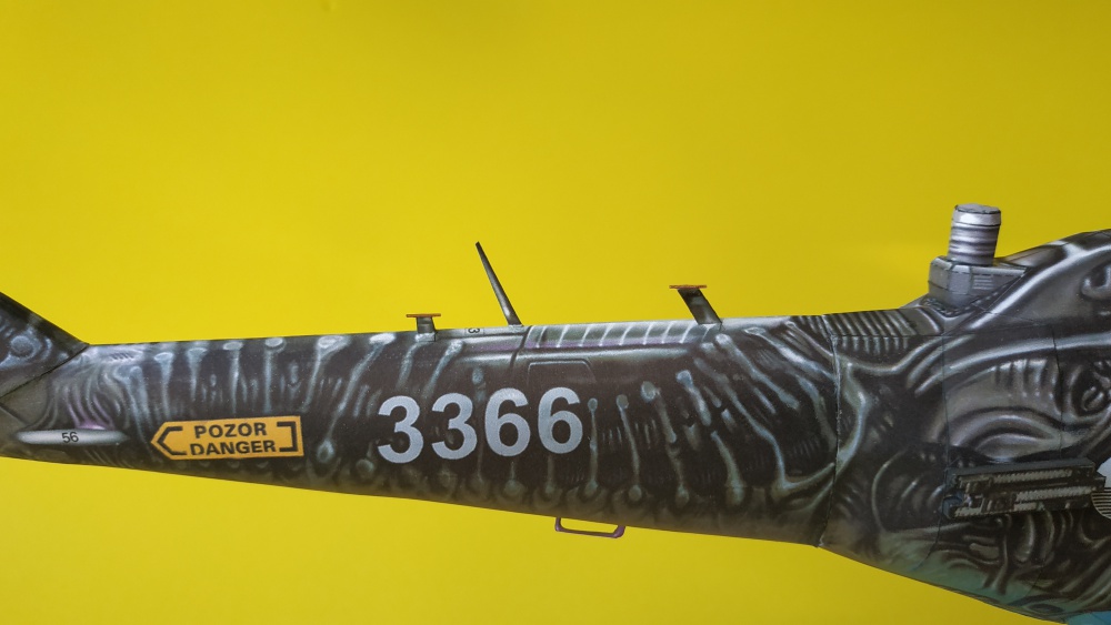 Mi-24V/35 Alien Tiger 2 / freemodel J. Rűkr / 1:48 (Plná velikost v novém okně) Mi-24V/35 Alien Tiger 2 / freemodel J. Rűkr / 1:48