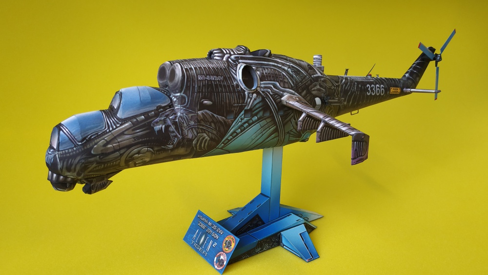 Mi-24V/35 Alien Tiger 2 / freemodel J. R�kr / 1:48