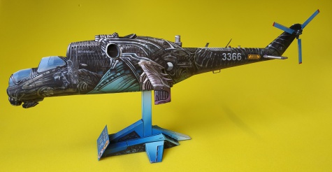 Mi-24V/35 Alien Tiger 2 / freemodel J. Rűkr / 1:48 Mi-24V/35 Alien Tiger 2 / freemodel J. Rűkr / 1:48