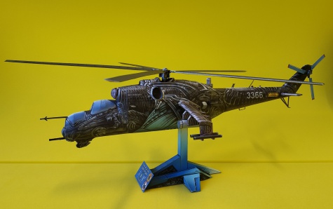 Mi-24V/35 Alien Tiger 2 / freemodel J. Rűkr / 1:48 Mi-24V/35 Alien Tiger 2 / freemodel J. Rűkr / 1:48