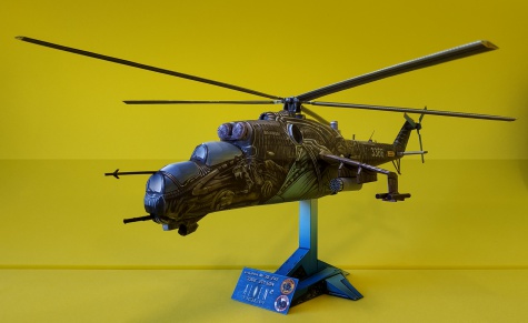 Mi-24V/35 Alien Tiger 2 / freemodel J. Rűkr / 1:48 Mi-24V/35 Alien Tiger 2 / freemodel J. Rűkr / 1:48