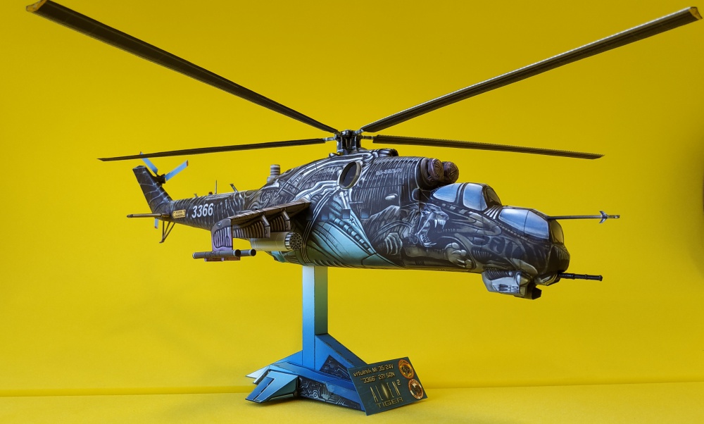 Mi-24V/35 Alien Tiger 2 / freemodel J. R�kr / 1:48