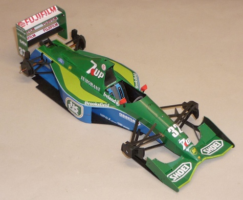 Jordan 191 - Michael Schumacher - GP Belgie 1991 Jordan 191 - Michael Schumacher - GP Belgie 1991