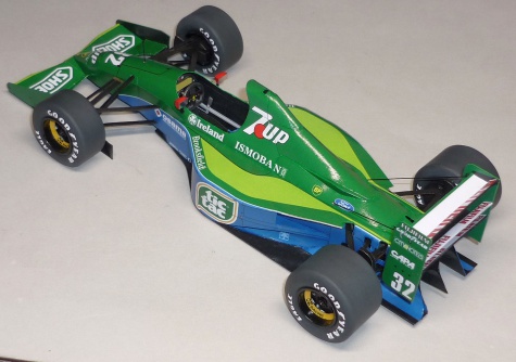 Jordan 191 - Michael Schumacher - GP Belgie 1991 Jordan 191 - Michael Schumacher - GP Belgie 1991