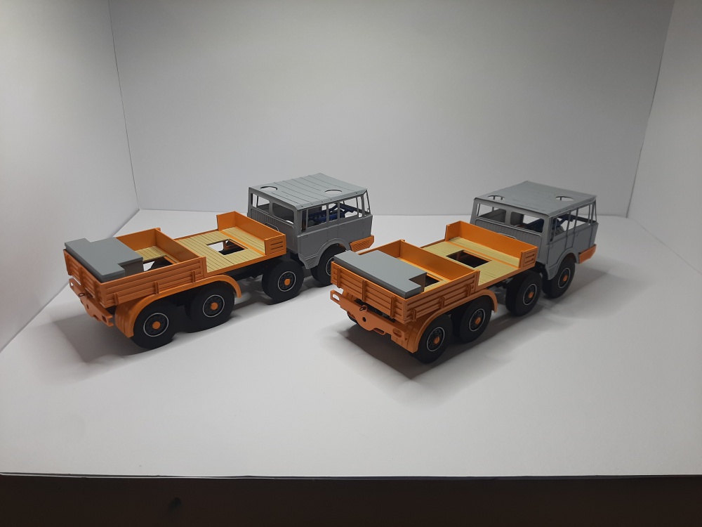 Tatra T813 TP 8x8 270k+ Scheuerle 125t (Plná velikost v novém okně) Tatra T813 TP 8x8 270k+ Scheuerle 125t