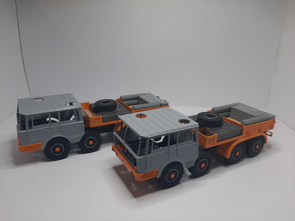 Tatra T813 TP 8x8 270k+ Scheuerle 125t (Plná velikost v novém okně) Tatra T813 TP 8x8 270k+ Scheuerle 125t