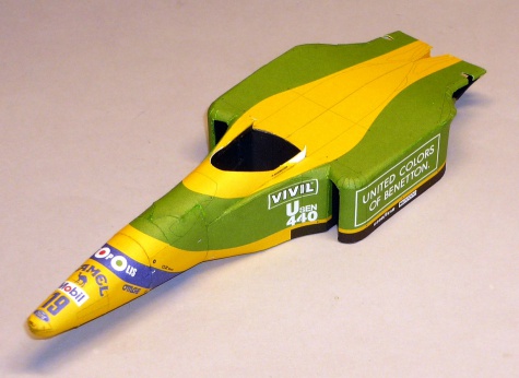 Benetton B192 - Michael Schumacher - GP Belgie 1992 Benetton B192 - Michael Schumacher - GP Belgie 1992