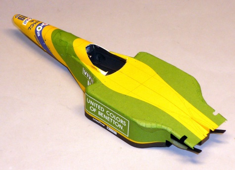 Benetton B192 - Michael Schumacher - GP Belgie 1992 Benetton B192 - Michael Schumacher - GP Belgie 1992