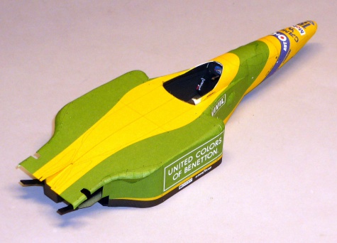 Benetton B192 - Michael Schumacher - GP Belgie 1992 Benetton B192 - Michael Schumacher - GP Belgie 1992