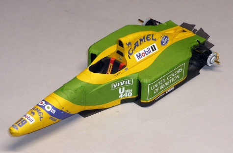 Benetton B192 - Michael Schumacher - GP Belgie 1992 Benetton B192 - Michael Schumacher - GP Belgie 1992