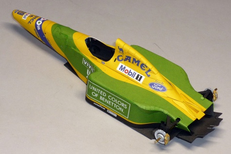 Benetton B192 - Michael Schumacher - GP Belgie 1992 Benetton B192 - Michael Schumacher - GP Belgie 1992