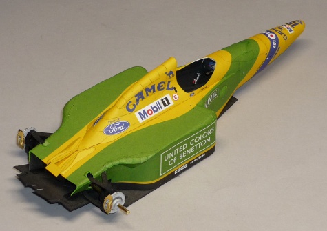 Benetton B192 - Michael Schumacher - GP Belgie 1992 Benetton B192 - Michael Schumacher - GP Belgie 1992