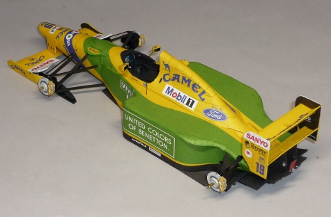 Benetton B192 - Michael Schumacher - GP Belgie 1992 Benetton B192 - Michael Schumacher - GP Belgie 1992
