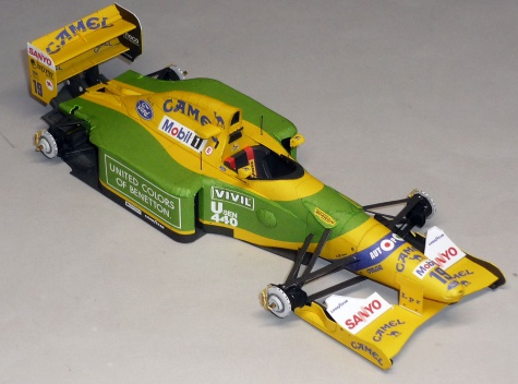 Benetton B192 - Michael Schumacher - GP Belgie 1992 Benetton B192 - Michael Schumacher - GP Belgie 1992