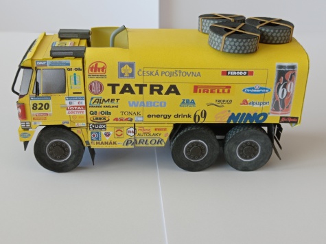 Tatra 815 6x6 "Babča", doprovod, Dakar 2007 Tatra 815 6x6 "Babča", doprovod, Dakar 2007
