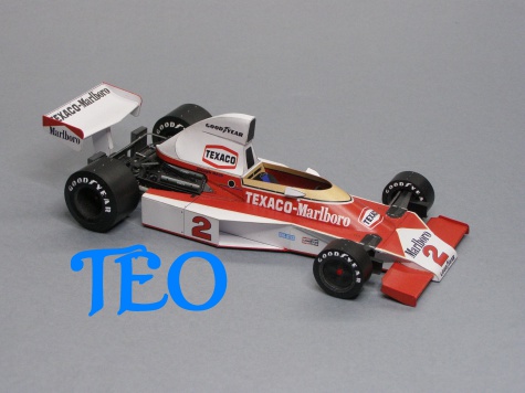 McLaren M23 J.Mass US GP 1975 McLaren M23 J.Mass US GP 1975