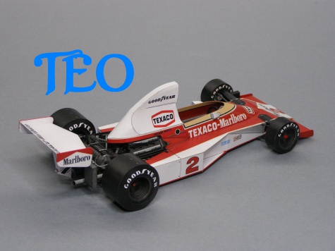 McLaren M23 J.Mass US GP 1975 McLaren M23 J.Mass US GP 1975