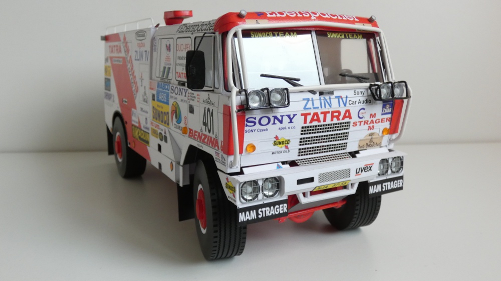 Tatra 815 4x4 HAS Paris-Dakar-Paris 1994 (Plná velikost v novém okně) Tatra 815 4x4 HAS Paris-Dakar-Paris 1994