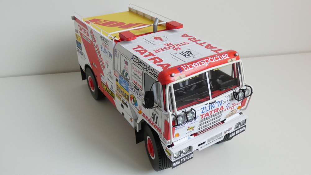 Tatra 815 4x4 HAS Paris-Dakar-Paris 1994 (Plná velikost v novém okně) Tatra 815 4x4 HAS Paris-Dakar-Paris 1994