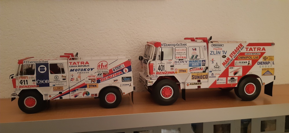 Tatra 815 4x4 HAS Paris-Dakar-Paris 1994 (Pln� velikost v nov�m okn�) Tatra 815 4x4 HAS Paris-Dakar-Paris 1994