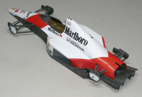 McLaren MP4/5B - Gerhard Berger - GP Monaka 1990 McLaren MP4/5B - Gerhard Berger - GP Monaka 1990