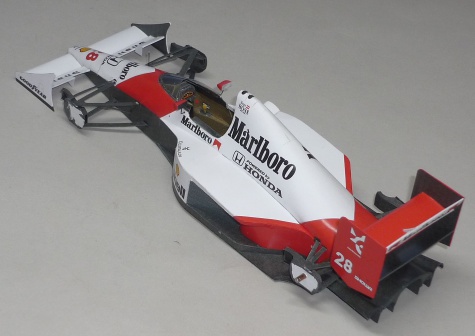 McLaren MP4/5B - Gerhard Berger - GP Monaka 1990 McLaren MP4/5B - Gerhard Berger - GP Monaka 1990
