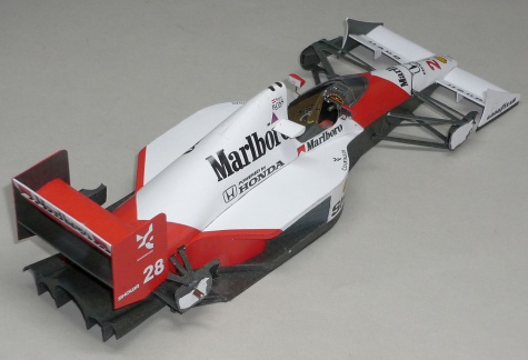 McLaren MP4/5B - Gerhard Berger - GP Monaka 1990 McLaren MP4/5B - Gerhard Berger - GP Monaka 1990